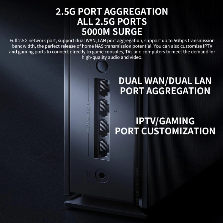 Xiaomi BE6500 Pro WiFi7 Dual Band 8-channel Independent Signal Amplifier 1GB Memory Router, US Plug Xiaomi BE6500 Pro WiFi7 Dual Band 8-channel Independent Signal Amplifier 1GB Memory Router, US Plug